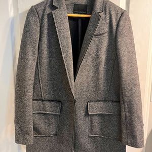 Wool blazer/jacket.  Looks great with jeans or dress pants. Rarely worn.